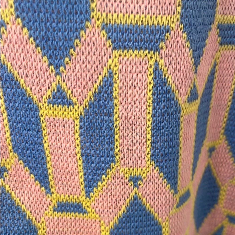 Zara Geometric Pattern Pants - Picture 2 of 4